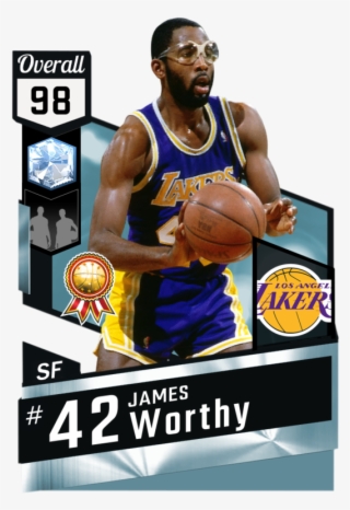 '91 James Worthy Diamond Card - Nba 2k 18 Player Card #2420035
