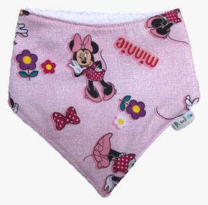 Babador Bandana Minnie Rosa Pe9177 - Fernando Maluhy Tecido Minnie #2420373