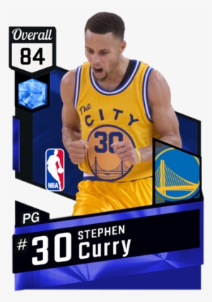 84 Overall - - Stephen Curry Autographed Warriors The City Jersey #2420416