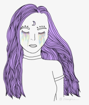 Purple Grunge Tumblr Transparent #2420914