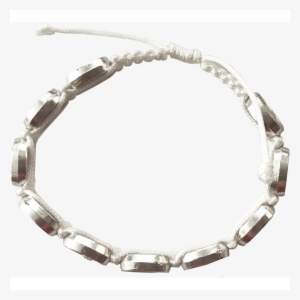 White Holy Firsaint Communion Slipknot Bracelet - Necklace #2421173