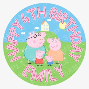 Peppa Pig Edible Cake Topper - Peppa Pig #2421175