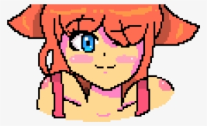 Kawaii Cat Girl - Cat Girl Pixel Art #2421276