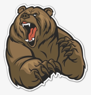 Car & Motorbike Stickers - Desenhos De Urso Pardo #2422140
