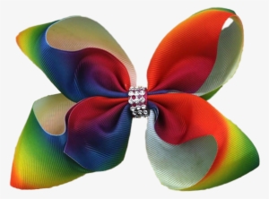 Hareena Hair Bow- Rhinestone Rainbow - Bow #2422168