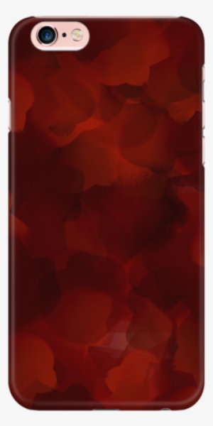 Red And Black Watercolor Phone Case - Mobile Phone Case #2422259