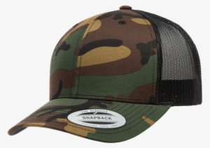Picture Of 6606ca Retro Yupoong Trucker Camo - Retro Yupoong Trucker Camo #2422530
