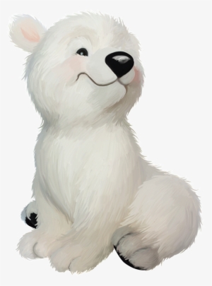 Este Oso Blanco Png Transparente - Oso Polar En Png #2422697