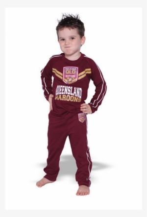 Queensland Origin Footysuit Pajamas - Child #2422932