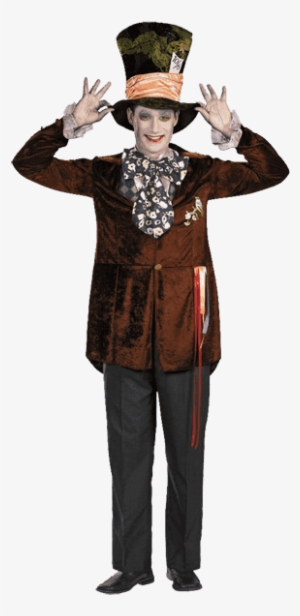Disguise Costumes Men's Mad Hatter Deluxe - Mad Hatter Costume Men Diy #2423456