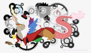 Jaquelindreamz, Discord, Eris, Mad Hatter, Rule 63, - Discord Y Eris Mlp #2423665