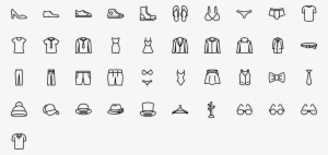 Icon Clothes And Accessories - Travel Clothes Icons #2423707