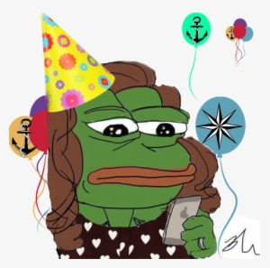 Birthday Party Pepe Png - Pepe Birthday #2423879