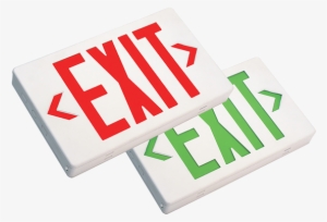 Sled Led Exit Lighting Fixture - Led Exit Sign #2424881