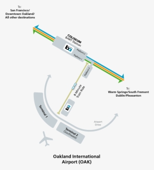 Take Bart From Oak To Coliseum Station - San Francisco International Airport #2425681