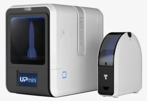 Tiertime Up Mini 2 3d Printer, With Filament Holder - Tiertime 3dp-10-4b Up Mini 2 3d Printer #2425821