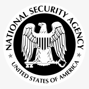 Nsa National Security Agency Logo Black And White - Shri Gujarati Samaj B Ed College Indore #2426312