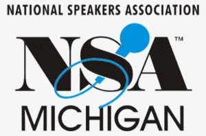 Nsa-mi Logo Color On Transparent Background - National Speakers Association #2426589