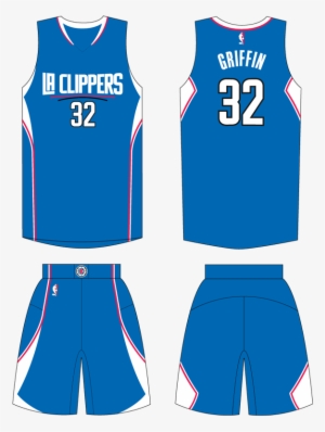 Blue Jersey Concept - La Clippers Road Swingman Jersey - Blake Griffin - #2426663