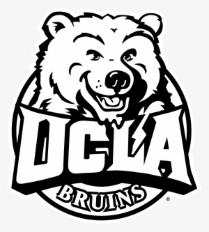 Ucla Bruins Logo Black And White #2427758