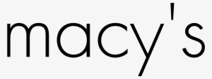 Macy's Logo Black And White - Macy's White Logo Vector File #2428461