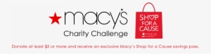 Macy's Shop For A Cause Charity Challenge Fundraiser - Macy's Shop For A Cause 2017 #2428481