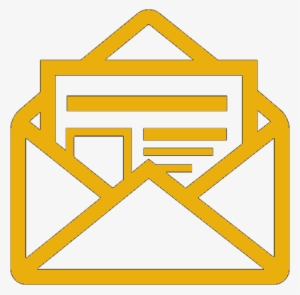 Newsletter - White Email Clipart Transparent #2431236