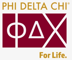 Phideltachi Logo Burgundy Tagline Ra - Phi Delta Chi Letter #2433491