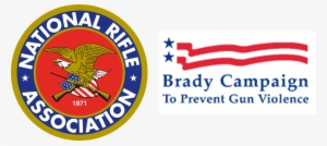 Logos Of The National Rifle Association And The Brady - National Rifle Association Logo #2433533