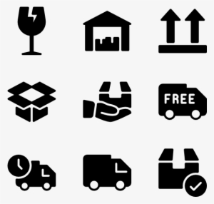 Shipping & Delivery - Real Estate Icons Png #2434361