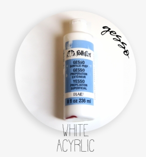 Acrylic White White-gesso - Circle #2434465