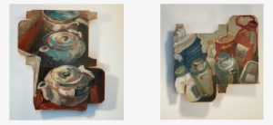 Oil On Cardboard - Earthenware #2434492