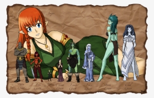 Giants Svg Drawing - Deviantart Fantasy Female Giant #2435133