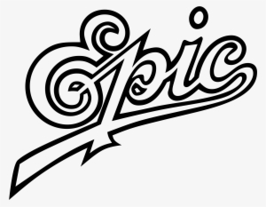 Epic Logo Png Transparent - Epic Records Logo Png #2435222