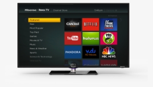 Furthermore, The Roku Tv Can Be Controlled Via Mobile - N App Store Hisense Smart Tv #2435759