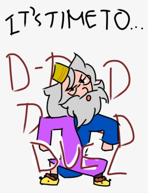 Dumbledore At The Beginning Of The New Dueling Club - Cartoon #2436643