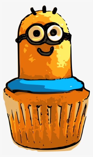 Minion Clipart Universal Studios Florida - Cupcakes Png Minions #2436998