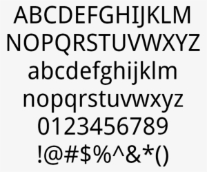 Sans Serif Droid Sans Example - Mies Van Der Rohe Tipografia #2437044