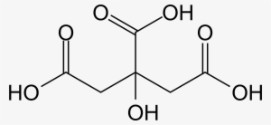 Citric Acid - Citric Acid Structure #2437101