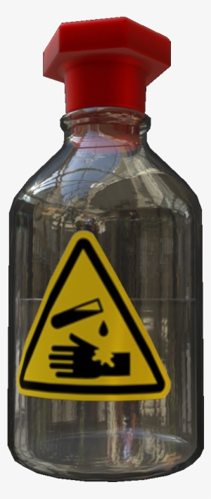 Hydrochloric Acid Sketchfab - Simbol Simbol Keselamatan Kerja #2437239