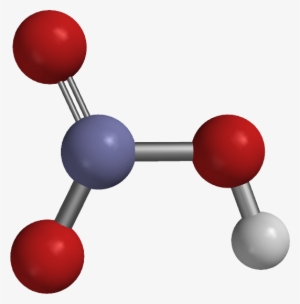Illustrated Glossary Of Organic Chemistry - Nitric Acid Molecular Structure #2437346
