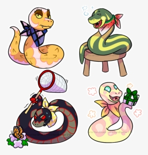 I Rly Want Snake Villagers Pl S （ Ｉдｉ) 🐍 - Animal Crossing Snake Villager #2437602