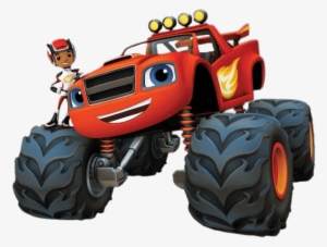 Aj On Blaze - Blaze And The Monster Machines Clipart #2437643