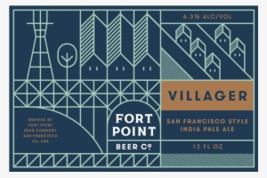 Fort Point Beer Company - Fort Point Beer Co. Villager Ipa #2437952