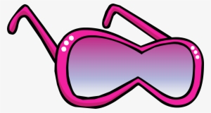 Pink Diva Shades Clothing Icon Id 2032 - Club Penguin Glasses #2439478