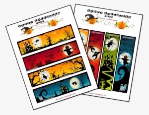 On A Fun Note, Here Are Some Halloween Bookmarks For - Teacher #2439593