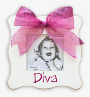 Diva Ribbit-ribbit - Silver Jubilee Picture Frame In Rose #2439912