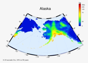 Png - Alaska Earthquake Hazard Map #2439939