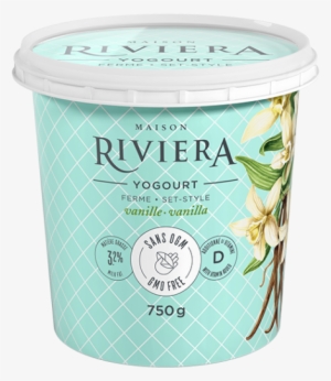 Maison Riviera Vanilla Non Gmo Set Style Yogourt 750 - Yogurt #2440156