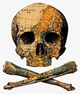 Treasure Map - Treasure Map Skin Sony Playstation 4 Slim #2440825